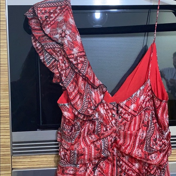 ISABEL MARANT Enta Dress in Red Paisley Bandana - Picture 9 of 11